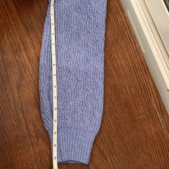 Reitmans Signature chunky v-neck sweater women’s XXL dusty blue knit dusty blue - Picture 10 of 10